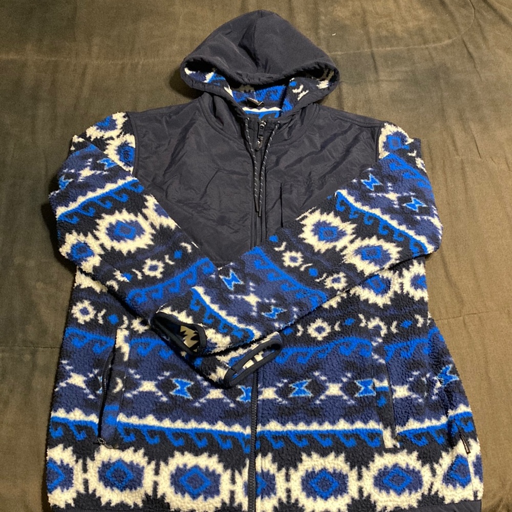 American eagle Sherpa jacket men’s large